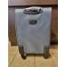 Valija Dattier Mediana Gris Tela C/fuelle, Bolsillos Frontales 24"