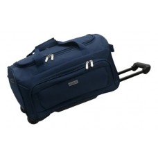 Bolso Dattier - Con Carro Unisex Urbano Base Reforzada  Azul 21"