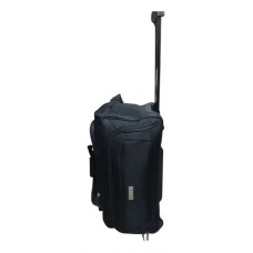 Bolso Dattier - Con Carro Unisex Urbano Base Reforzada  Negro 21"