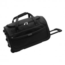 Bolso Dattier - Con Carro Unisex Urbano Base Reforzada  Negro 25"