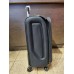 Valija Dattier Cabina Negro Tela C/fuelle, Bolsillos Frontales 20"