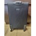 Valija Dattier Grande Negro Tela C/fuelle, Bolsillos Frontales 28"