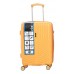 Valija Dattier - Cabina Con Fuelle Rígida Polipropileno Amarilla 20"