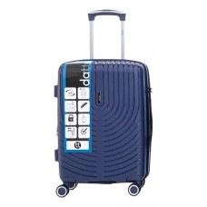 Valija Dattier Con Fuelle Rígida Polipropileno 20" Azul