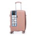 Valija Dattier - Cabina Con Fuelle Rígida Polipropileno Rosa 20"