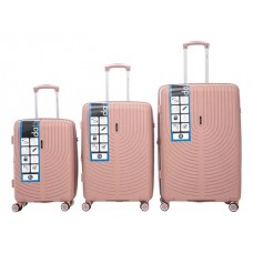 Valija Dattier - Cabina Con Fuelle Rígida Polipropileno Rosa 20"