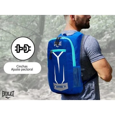 Mochila Everlast - Trekking  Azul 