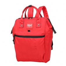 Mochila Everlast - Urbana Boca De Pez Bolsillo Frente Y Lateral Rojo
