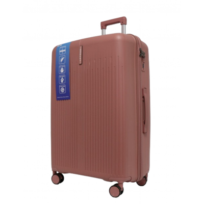 Valija Lefran Discover Polipropileno 24" Rosa