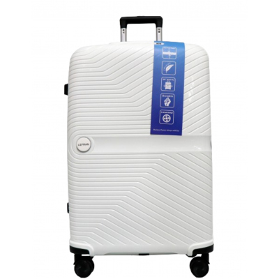Valija Lefran Himalayan Polipropileno 28" Blanco 