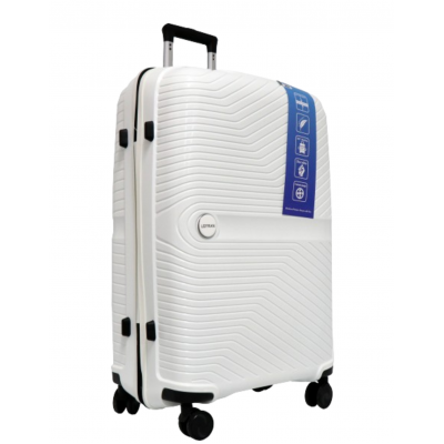 Valija Lefran Himalayan Polipropileno 28" Blanco 