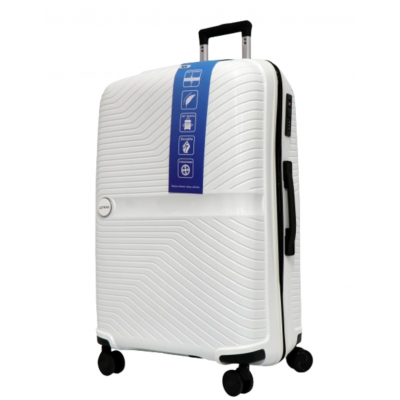 Valija Lefran Himalayan Polipropileno 28" Blanco 