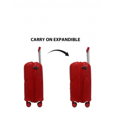 Valija Lefran Himalayan Polipropileno 20" Rojo 