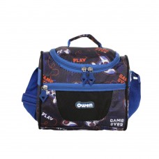 Lunchera Térmica Owen Estampadas Joystick Negro