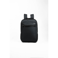 Mochila Elf - Portanotebook División Aparte Bolsillo Seguridad Negro