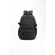 Mochila Elf - Ultraliviana Portanotebook Bolsillos Laterales Frontales Y Trasero Gris