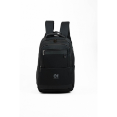 Mochila Elf -  Portanotebook Expandible Puerto Usb Negro