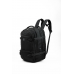 Mochila Elf -  Viajera Portanotebook Porta Usb Y Auriculares Engomado Negro