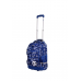 Mochila Elf Infantil - Futbol Con Carro Base Reforzada Azul