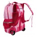 Mochila Elf Infantil - Corazón Con Carro Rosa.