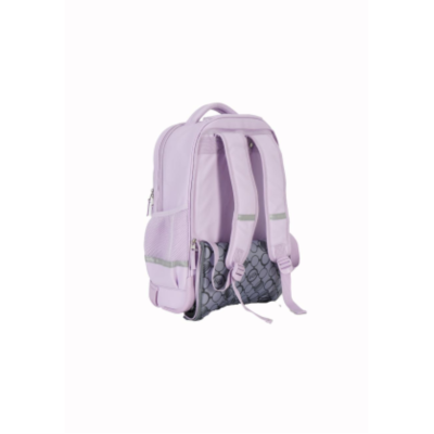 Mochila Elf Escolar Infantil Con Carro Lila
