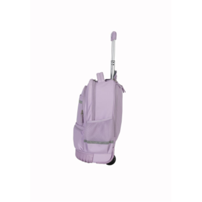 Mochila Elf Escolar Infantil Con Carro Lila