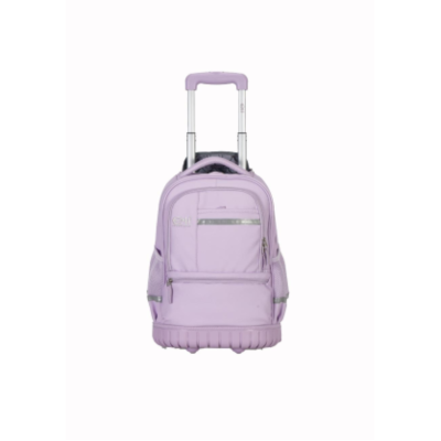 Mochila Elf Escolar Infantil Con Carro Lila