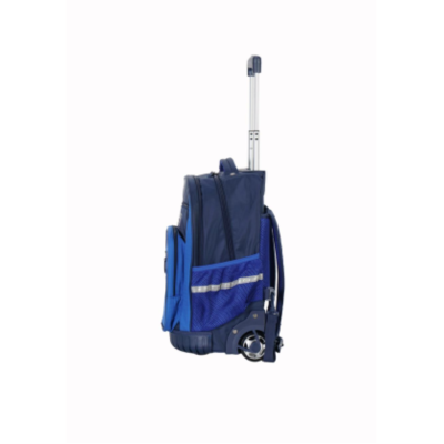 Mochila Elf Con Carro Escolar Infantil Azul