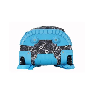 Mochila Elf Con Carro Escolar Infantil Fútbol Negro Mochila Elf Con Carro Escolar Infantil Fútbol Negro