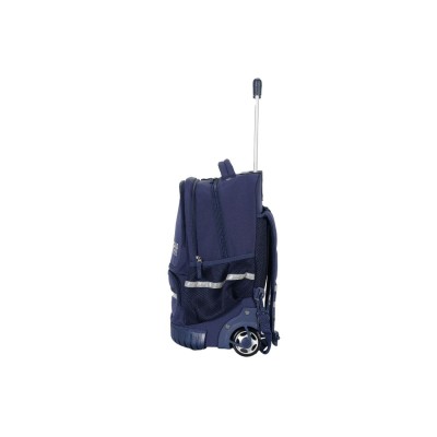 Mochila Elf Con Carro Escolar Infantil Azul