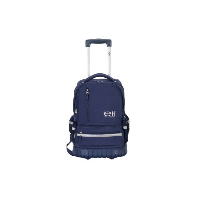 Mochila Elf Con Carro Escolar Infantil Azul
