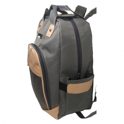 Mochila Maternal Suam Impermeable Gris