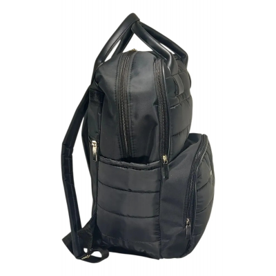 Mochila Maternal Matelasse Suam Negro