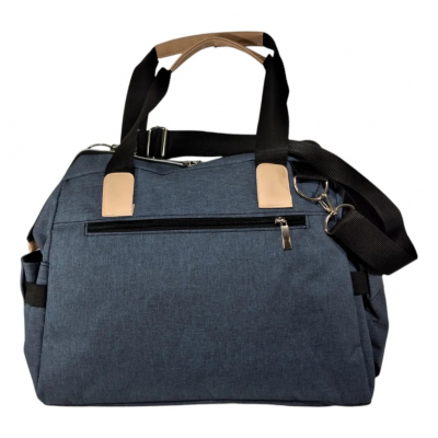 Bolso Maternal Melange Suam Azul