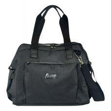 Bolso Maternal Melange Suam Negro
