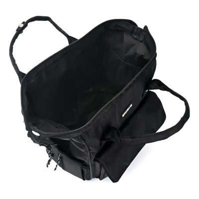 Mochila Maternal Skora - Con Cambiador Incluido Doble Bolsillo Negro