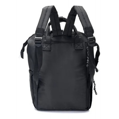 Mochila Maternal Skora - Con Cambiador Incluido Doble Bolsillo Negro
