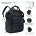 Mochila Maternal Skora - Con Cambiador Incluido Doble Bolsillo Negro