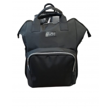 Mochila Maternal Suam Combinada Negro
