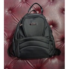 Mochila Maternal Suam - Cambiador Porta Mamadera Térmico Microfibra Negro