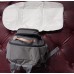 Mochila Maternal Suam - Cambiador Porta Mamadera Térmico Microfibra Gris