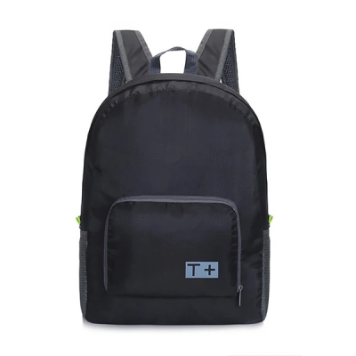 Mochila Plegable Travel Tech Viaje Negro