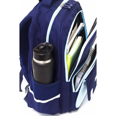 Mochila Midford Colegial Portanotebook  Azul Y Celeste