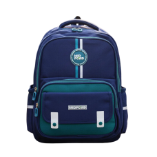 Mochila Midford Colegial Portanotebook  Azul Y Verde