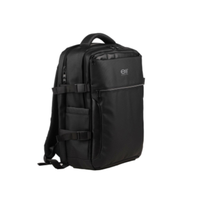 Mochila Elf Portanotebook Engomada Negro