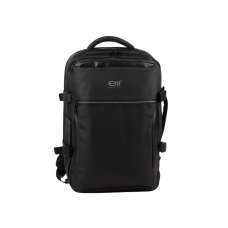 Mochila Elf Portanotebook Engomada Negro