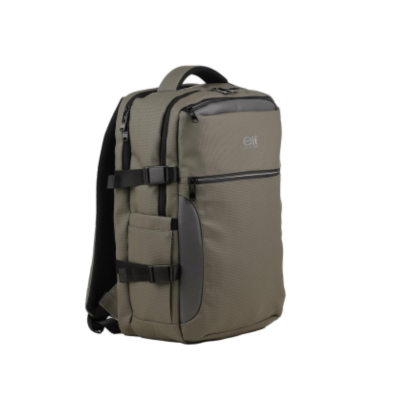 Mochila Elf Portanotebook Engomada Gris