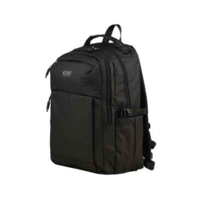 Mochila Elf Portanotebook Impermeable Negro
