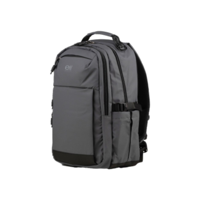 Mochila Elf Portanotebook Impermeable Gris