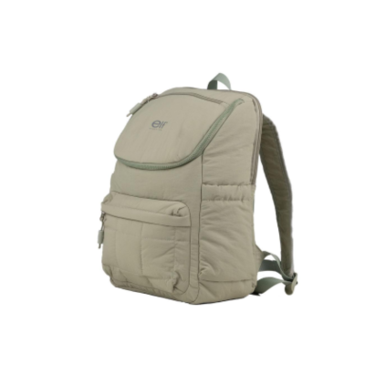 Mochila Elf Portanotebook Acolchada Verde